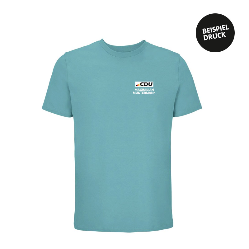 tshirt_poolblue_4c_mustermann T-Shirt Pool Blue Gr.XS